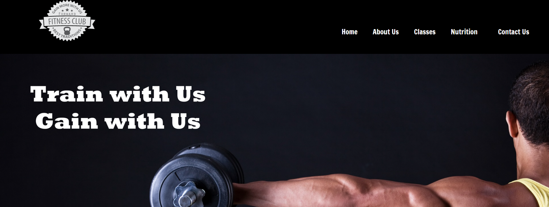 Forward Fitness Club website preview