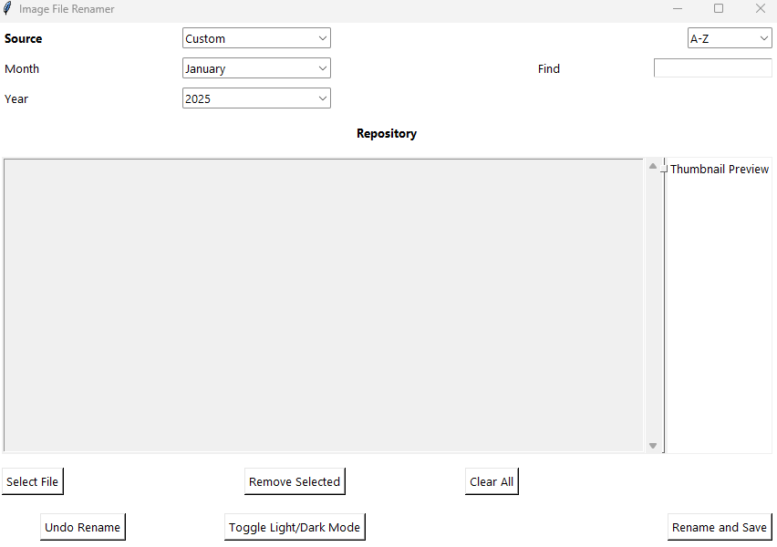 Image File Renamer tool thumbnail